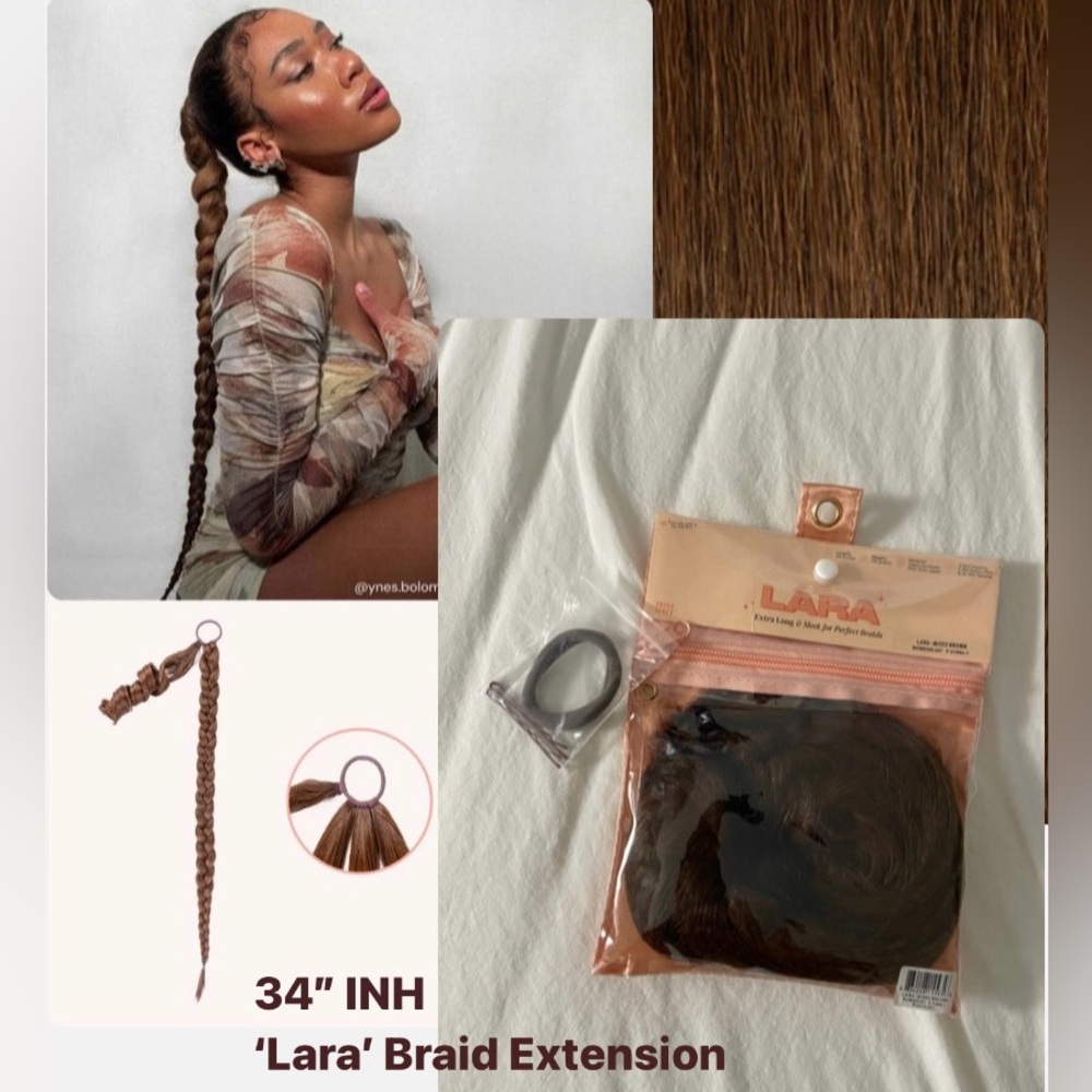 INSERT NAME HERE | INH “Lara” Ponytail Braid Extension
34”